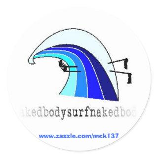 The Classic sticker from BSN Bodysurfing Apparel