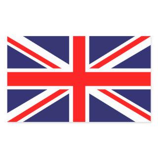 The Classic Union Jack Rectangular Sticker