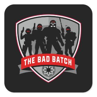 The Clone Wars | Bad Batch Emblem Square Sticker