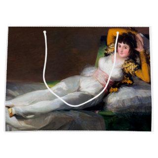 The Clothed Maja, Francisco Goya, 1798-1803 Large Gift Bag