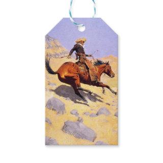 The Cowboy (by Frederic Remington) Gift Tags