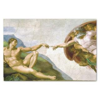 The Creation of Adam by Michelangelo Tissue Paper