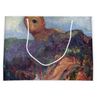 The Cyclops, Redon, 1898-1900 Large Gift Bag