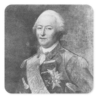 The Duke of Aiguillon Square Sticker
