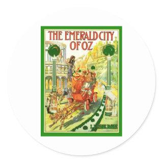 The Emerald City Of Oz Classic Round Sticker