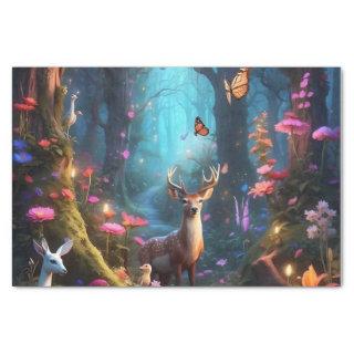 The Enchanted Forest a Mystical Oasis Tissue Paper