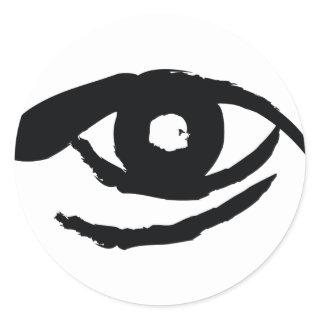 The Enlightened Eye Classic Round Sticker