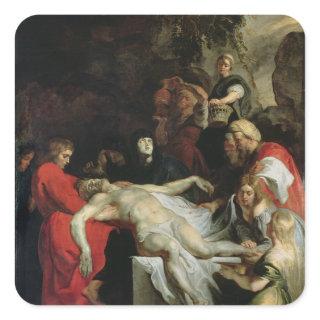 The Entombment Square Sticker