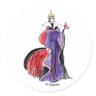The Evil Queen | In Evil Thought Classic Round Sticker