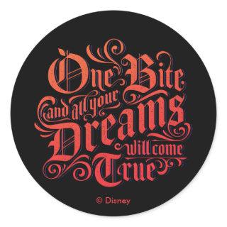 The Evil Queen | One Bite Classic Round Sticker
