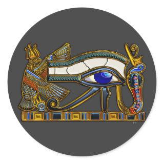 The Eye of Horus Classic Round Sticker