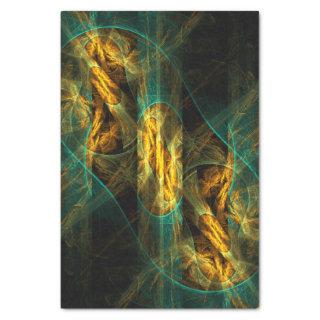 The Eye of the Jungle Abstract Art Tissue Paper