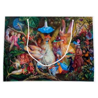 The Fairies' Favourite, John Anster Fitzgerald Large Gift Bag