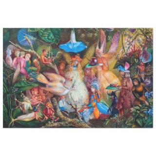 The Fairies' Favourite, John Anster Fitzgerald Tissue Paper