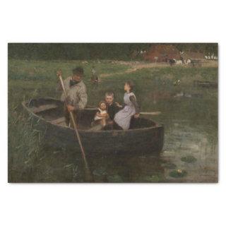 The Ferry by Edward Stott Tissue Paper