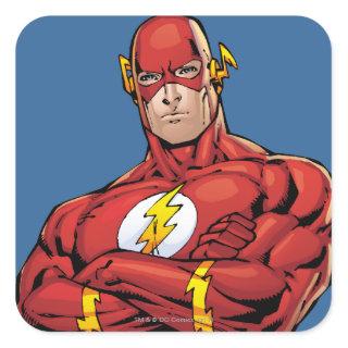 The Flash Arms Crossed Square Sticker