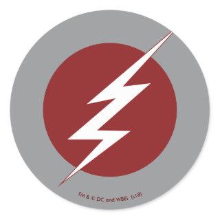 The Flash | Lightning Bolt Logo Classic Round Sticker