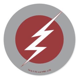 The Flash | Lightning Bolt Logo Classic Round Sticker