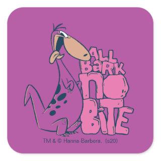 The Flintstones | Dino - All Bark No Bite Square Sticker
