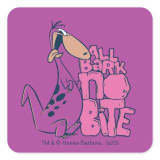 The Flintstones | Dino - All Bark No Bite Square Sticker