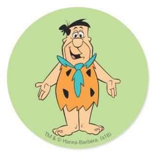 The Flintstones | Fred Flintstone Classic Round Sticker