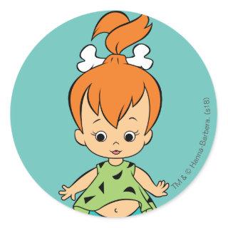 The Flintstones | Pebbles Flintstone Classic Round Sticker