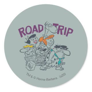 The Flintstones | Road Trip Classic Round Sticker