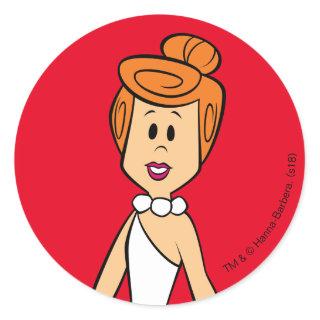The Flintstones | Wilma Flintstone Classic Round Sticker