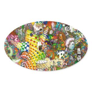 The Formula Oval Sticker