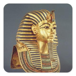The funerary mask of Tutankhamun Square Sticker