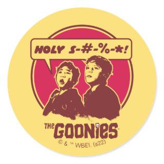 The Goonies Data Expletive Classic Round Sticker