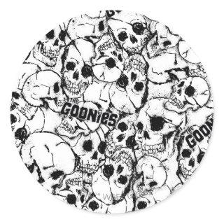 The Goonies One-Eyed Willy Skull Pattern Classic Round Sticker