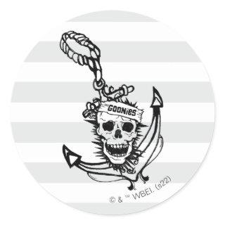 The Goonies Skull & Anchor Graphic Classic Round Sticker