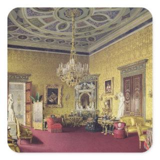 The Great Agate Hall in the Catherine Palace Square Sticker