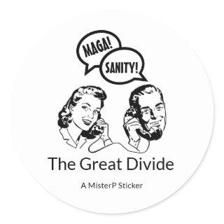 The Great Divide (variant) - A MisterP Sticker