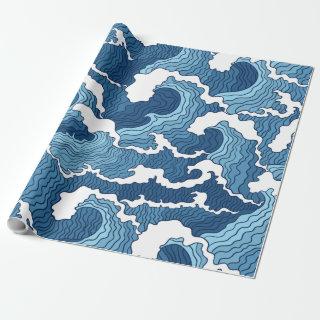 The Great Wave Blue Pattern