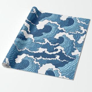 The Great Wave Blue Pattern