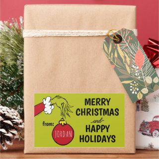 The Grinch | From Christmas Gift Tag
