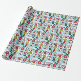 The Grinch Merry Grinchmas Blue Pattern