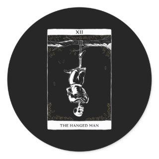 The Hanged Man - Tarot Card Gift Classic Round Sticker