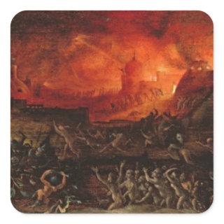 The Harrowing of Hell Square Sticker