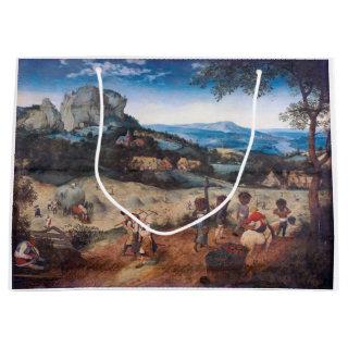The Haymaking, Pieter Bruegel Large Gift Bag