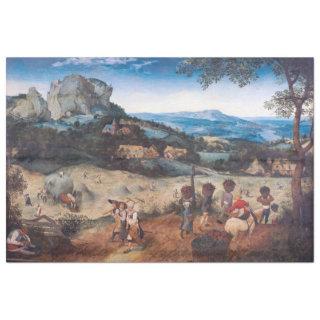 The Haymaking, Pieter Bruegel Tissue Paper