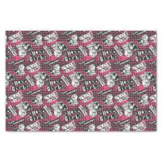 The Hex Girls Punk Plaid Pattern Tissue Paper