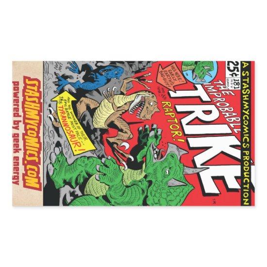 The Improbable Trike by Jim Lawson Stickers