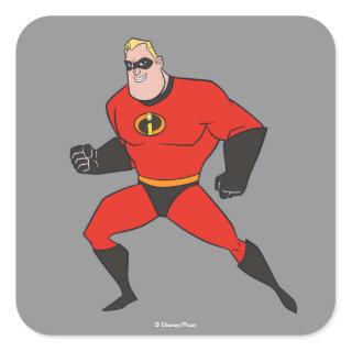 The Incredibles 2 | Mr. Incredible - Hero Work Square Sticker