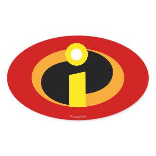 The Incredibles Logo Oval Sticker
