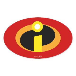 The Incredibles Logo Oval Sticker