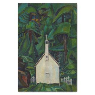 The Indian Church by Emily Carr Tissue Paper