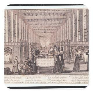 The Infirmary of the Sisters of Charity Square Sticker